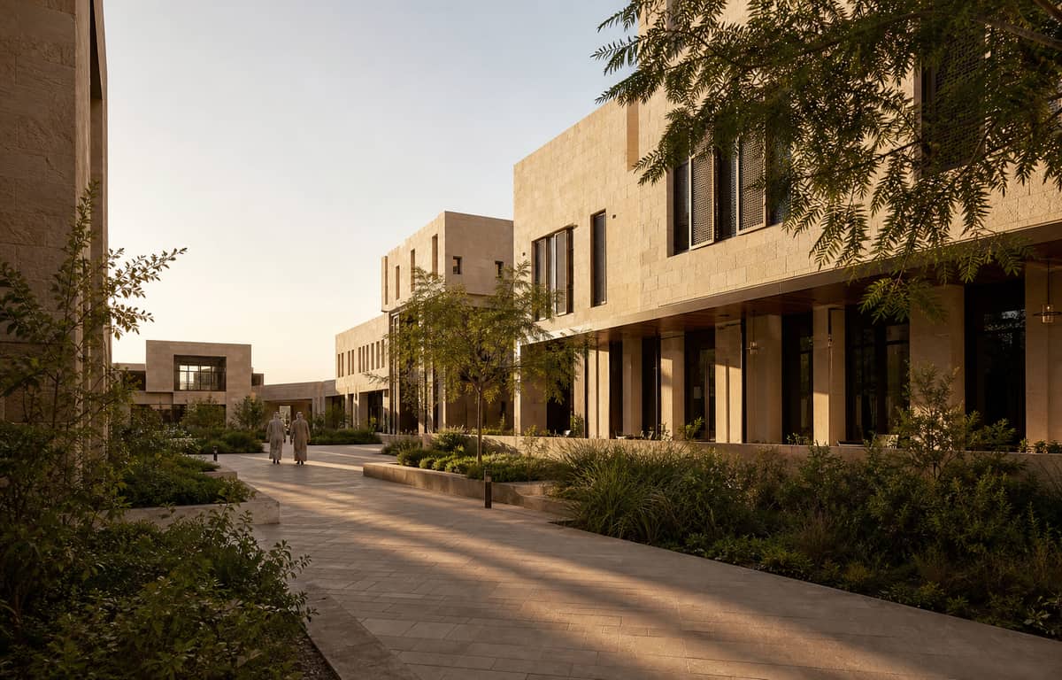 تطوير عمراني معاصر مستوحى من عمارة المدينة المنورة